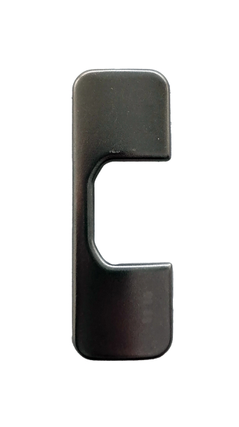 Декоративная заглушка д/чашки петли DTC 45/48 мм между отверстиями(G10H), черная (А08)