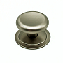 Ручка-кнопка Aruba 15.4144.29 полуглянцевая нерж. сталь,  D40/Н29, с основанием, Metakor