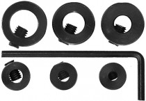 Стопперы для свёрел,набор 6 шт. (3,4,5,6,8,10 мм)