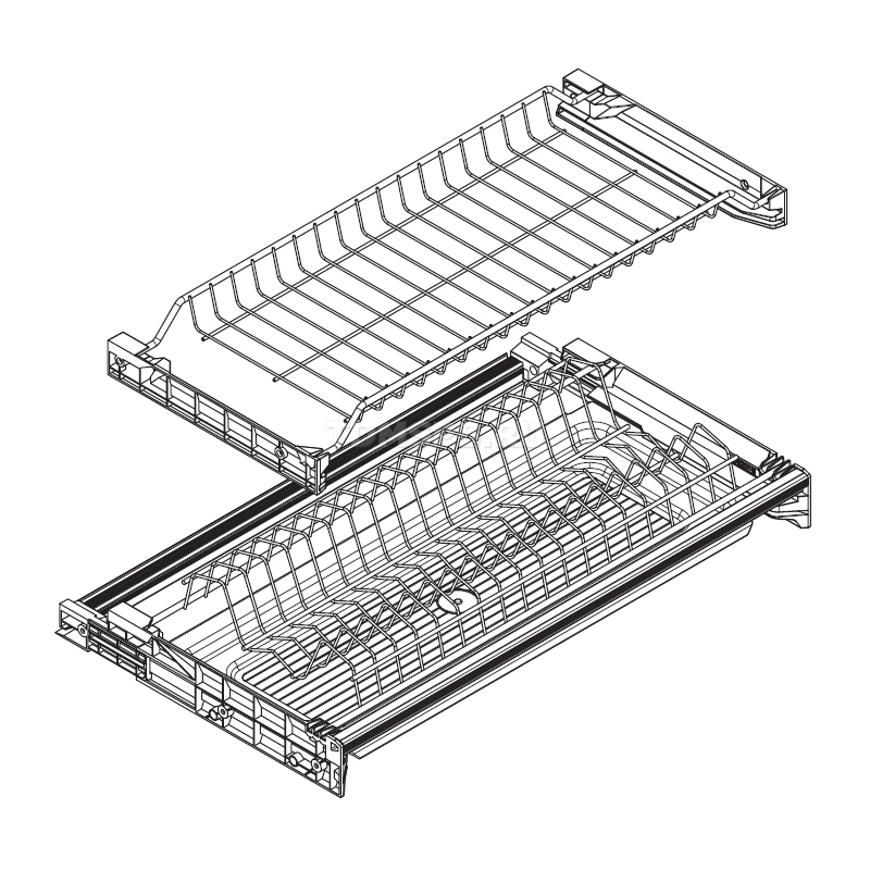Сушилка для посуды италия в шкаф