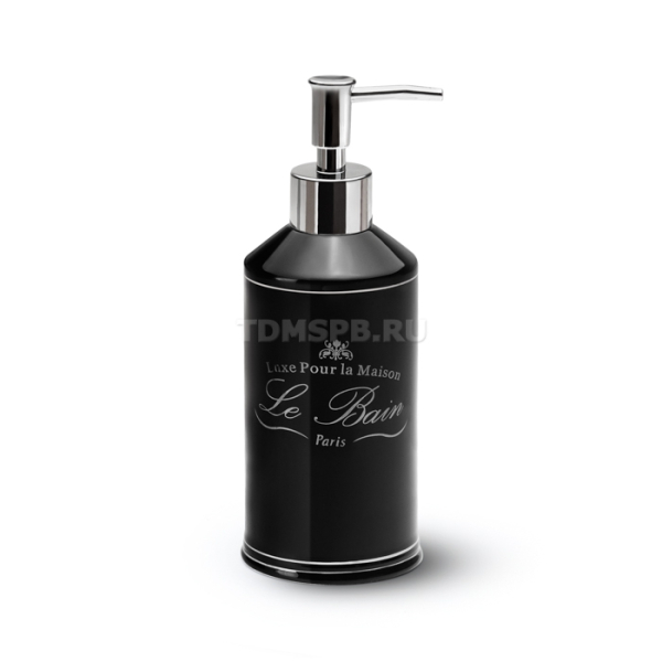 SI35225 Дозатор для жидкого мыла LE BAIN BLACK керамика