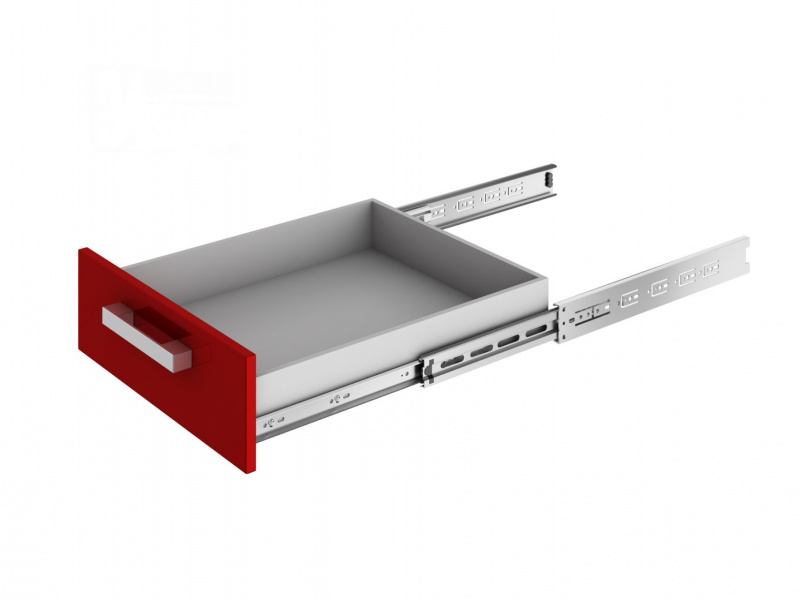 Направляющие шариковые Boyard DB4504Zn/300, цинк