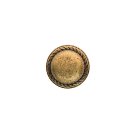 Ручка-кнопка D24 мм, бронза состаренная