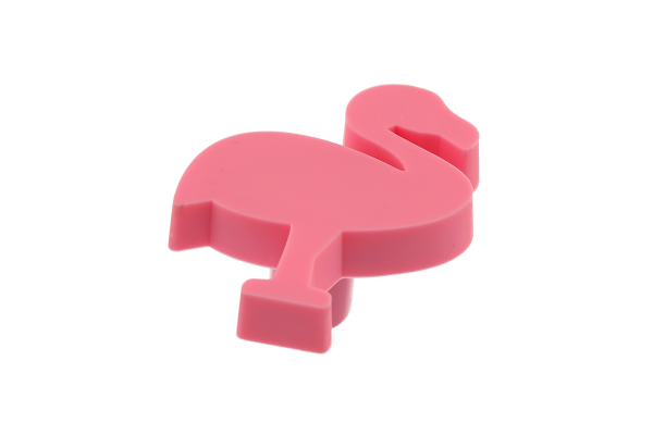 Ручка-кнопка 52/42 мм, фламинго розовый