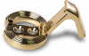 Крючок однорожковый K5959GP, золото