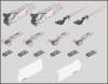 Подъемный механизм Blum HFTR2-2G, белый