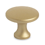 Ручка кнопка FK708-knob, матовое золото