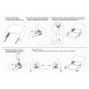 Направляющие шариковые, скрытого монтажа B-slide PUSH Boyard DB8885Zn/400, цинк