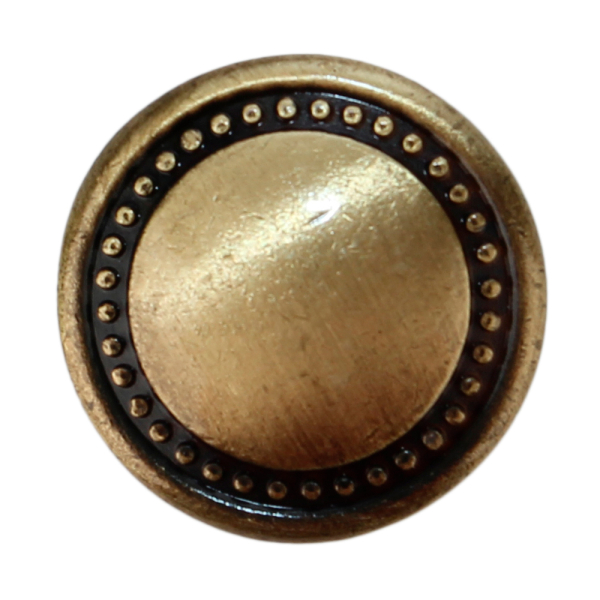 Ручка-кнопка D25 мм, старинная латунь