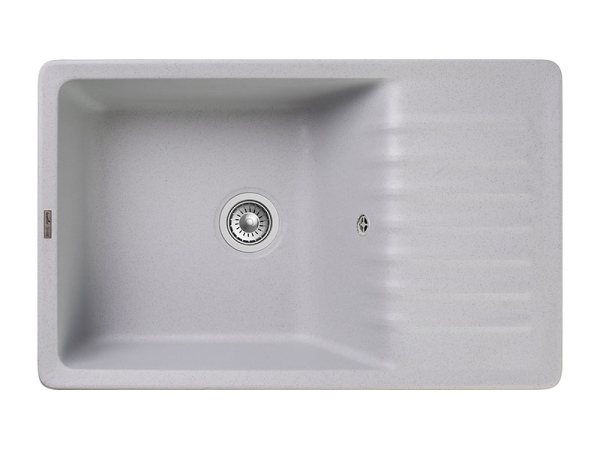 Кухонная мойка врезная GF-ZW-72 760x480 мм в шкаф 600 мм, серый