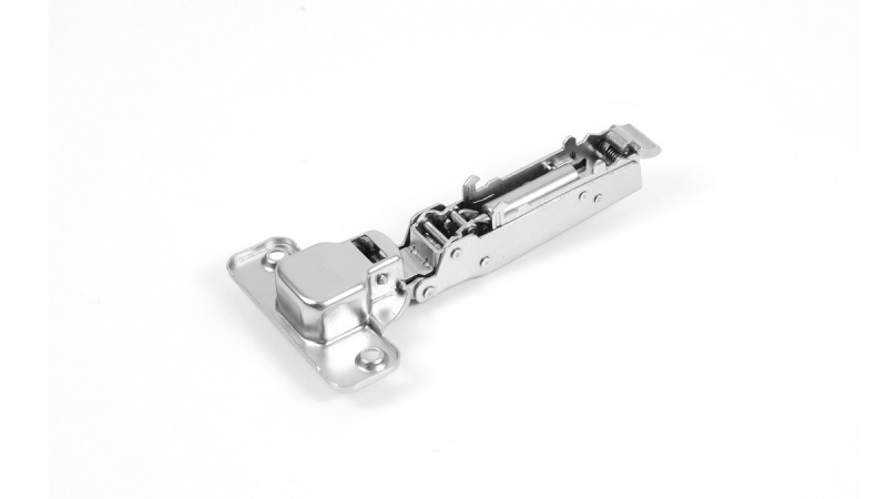 Петля Boyard H801A02, с пружиной и амортизацией Clip-on 90 градусов d35 EVO SYSTEM, никель