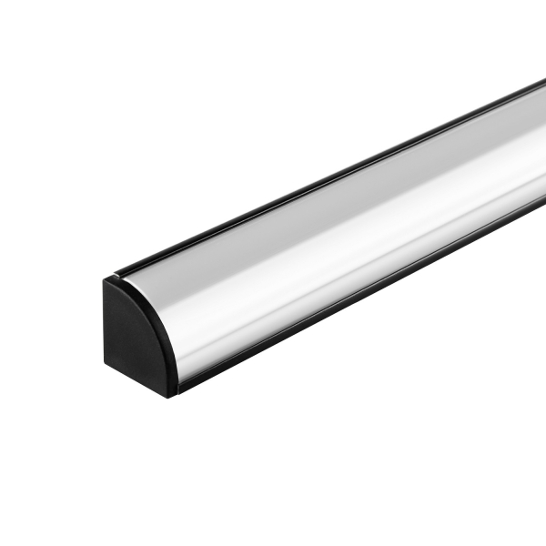 Угловой накладной профиль для светодиодной ленты, до 10 мм