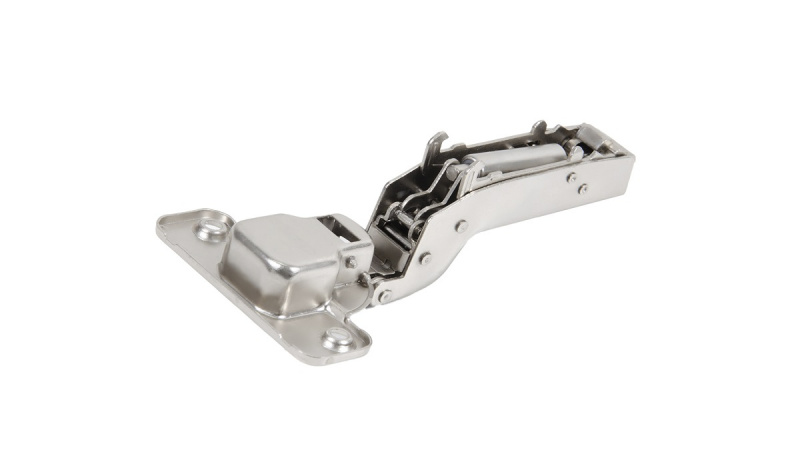 Петля Boyard H801C02, с пружиной и амортизацией Clip-on 90 градусов d35 EVO SYSTEM, никель
