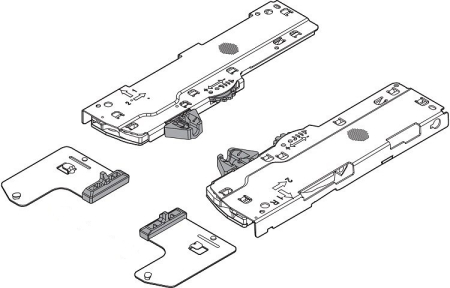 Механизм Tip-On Blumotion (с тригг) к Legrabox/Movento R+L