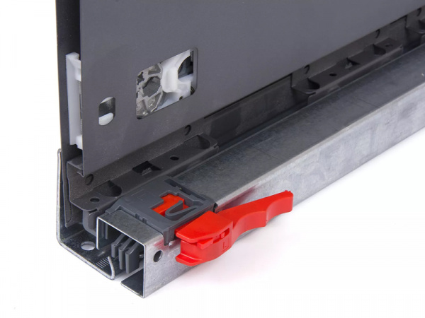 Ящик FLOWBOX H192 PUSH OPEN с доводчиком 500 Антрацит, инд.упаковка