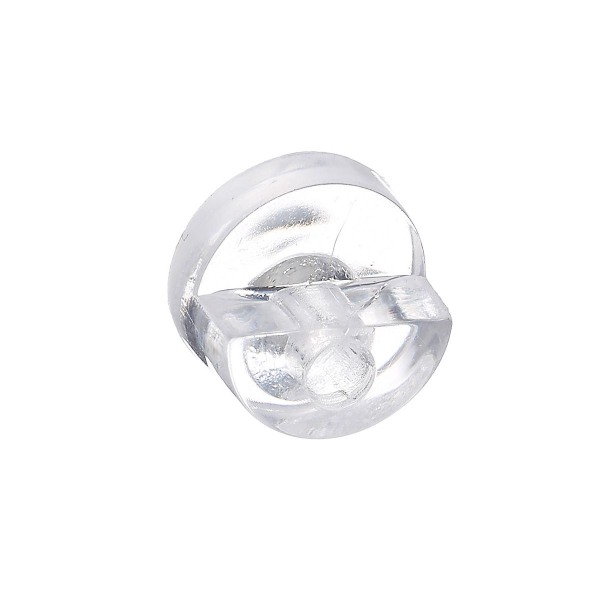 Кляммер №3 для стекла 5 мм круглый прозрачный