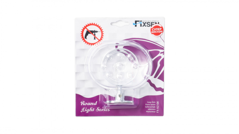 ROUND Мыльница FX-92108