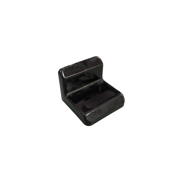 Угловое соединение навес мебельный регулируемый ЭКО 1,2мм метал./пластик Siyah/Черный