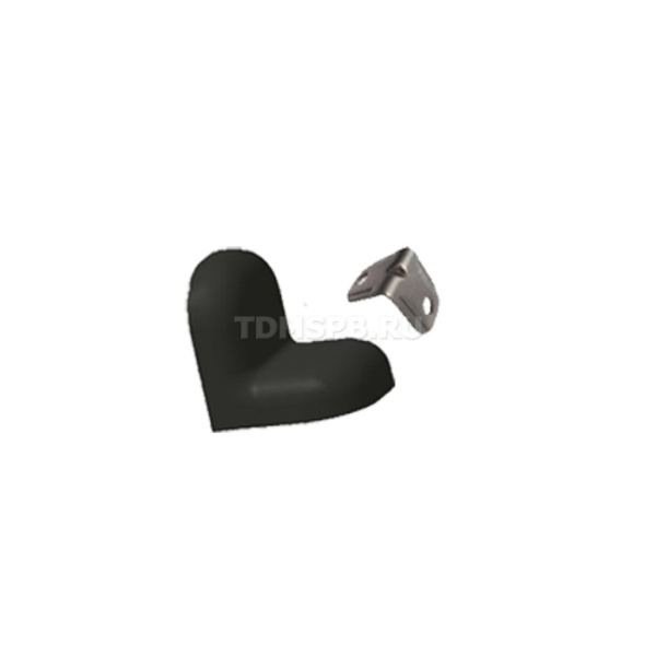 Уголок крепежный мебельный УК10-черный (2)