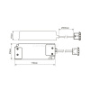 Выключатель сенсорный DIR "Door", 220V, 500W, IP20, белый LS23-DIR