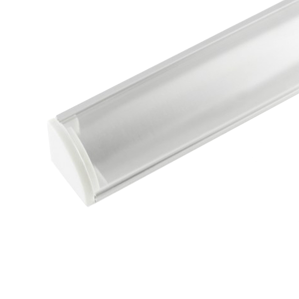 Угловой накладной профиль для светодиодной ленты, до 10 мм
