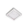 Светильник LED накладной квадратный 53х53х7,5мм,12V, 2W, 6500К, 150лм, IP20, хром