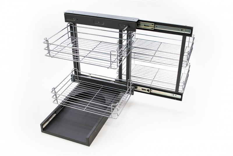 Система угловая Lotti LS2/900/MC, 900 мм, хром
