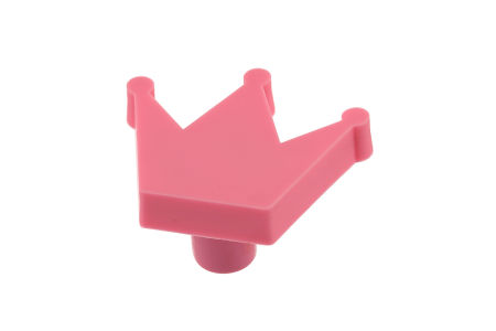 Ручка мебельная UM-CROWN корона, розовый UM-CROWN-RZ