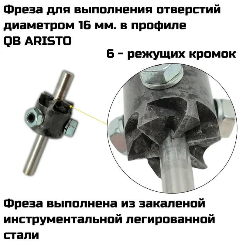 Набор инструментов для сборки конструкций из профиля QB ARISTO