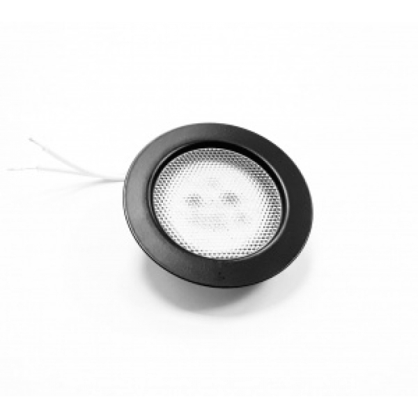 Светильник светодиодный со встроенным драйвером, 220V, нейтральный белый, чёрный