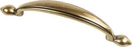Ручка- скоба "Валенсия" 160мм отделка бронза  (без винтов)