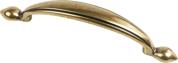 Ручка- скоба "Валенсия" 160мм отделка бронза  (без винтов)