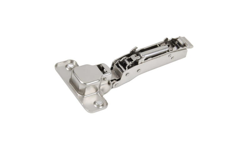 Петля Boyard H801B02, с пружиной и амортизацией Clip-on 90 градусов d35 EVO SYSTEM, никель