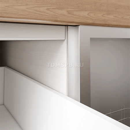 Комплект защитных профилей Н.720 мм для посудомоечных машин, отделка алюминий анодированный
