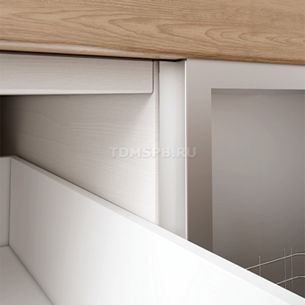 Защитные профили Н.720 мм для посудомоечных машин, алюминий анодированный