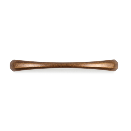 Ручка-скоба 160 мм, матовая старинная латунь