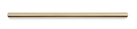 Ручка рейлинговая 192 мм, брашированное сатиновое золото
