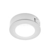 Светильник LED с датчиком движ. накл. круглый, на аккум. D66мм, 5V, 1,8W, 4000К, 60лм, IP20, серебро