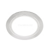 Светильник LED встраиваемый круглый D66мм, 220V, 3W, 4000К, 200лм, IP20, никель матовый