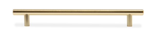 Ручка-рейлинг 192 мм, брашированное сатиновое золото