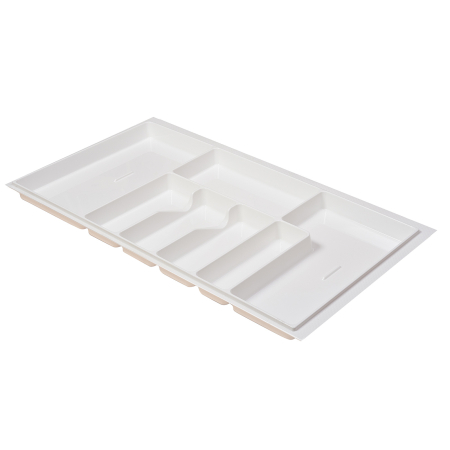 Лоток для столовых принадлежностей М900 пластик, белый, Lotti