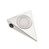 Светильник LED-CRYSTAL LC-3AM-CCT, треугольный с выключателем 12V, 3,5W, 3000-6500К, 250лм, IP20, никель матовый