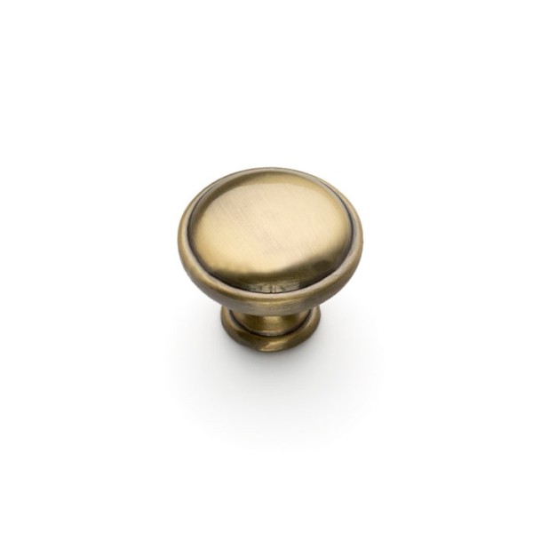 Ручка-кнопка FK015 knob, бронза античная