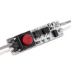 Микровыключатель LS02-BD кнопочный с диммером 12V/96W, 24V/192W, 8А