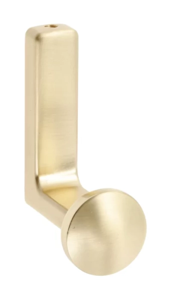 Крючок мебельный ARCO, брашированное золото