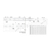Направляющие шариковые Boyard DB4501Zn/400, цинк