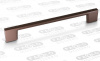 Ручка-скоба Paolo Mozerro FS639-192 GBr, 192 мм, мокко
