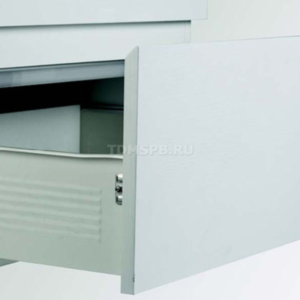 SAMBOX 150/550, выдвижной ящик в наборе, белый