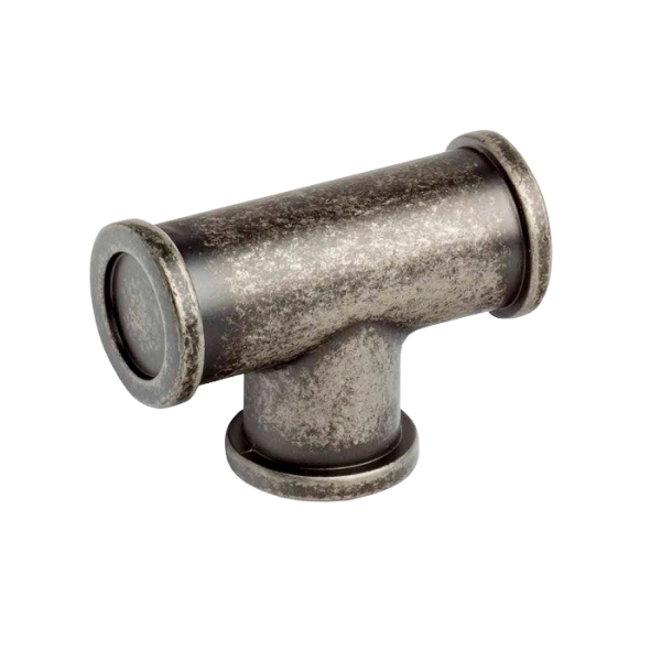 Ручка-кнопка FK421 knob, античное олово